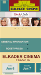 Mobile Screenshot of elkadercinema.com